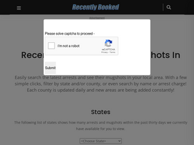 'recentlybooked.com' screenshot