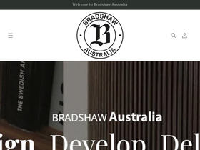bradshawaustralia.com.au homepage screenshot