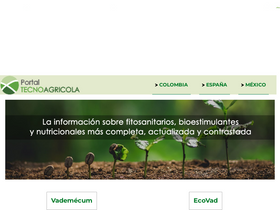 'portaltecnoagricola.com' screenshot
