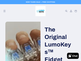 LumoKeys website screenshot
