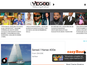 'yegob.rw' screenshot