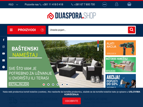 'dijaspora.shop' screenshot