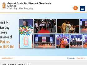 'gsfclimited.com' screenshot