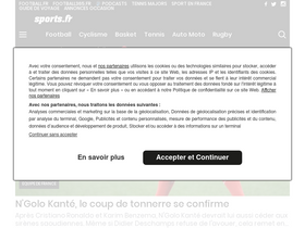 'sports.fr' screenshot