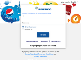 'myidm.mypepsico.com' screenshot