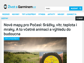 'zivotsgarminem.cz' screenshot