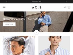houseofaxis.com homepage screenshot