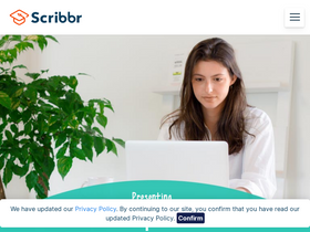 'scribbr.co.uk' screenshot