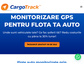 'cargotrack.ro' screenshot