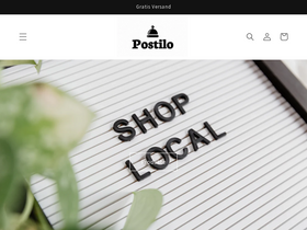Postilo homepage screenshot