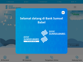'banksumselbabel.com' screenshot