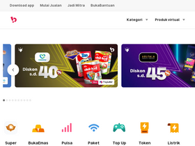 'bukalapak.com' screenshot