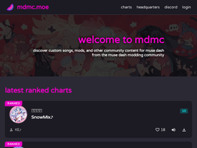 'mdmc.moe' screenshot