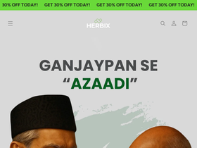 Herbix website screenshot