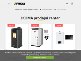'ikoma.hr' screenshot