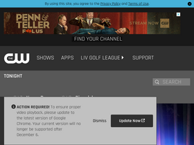 'cwtv.com' screenshot