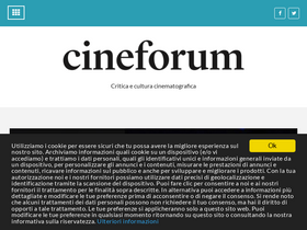 'cineforum.it' screenshot