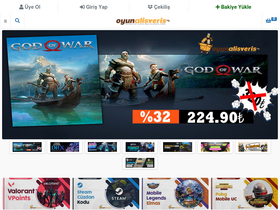 'oyunalisveris.com' screenshot
