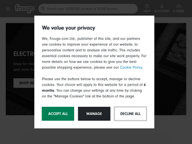 'fruugo.ie' screenshot