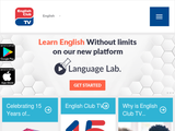 English Club TV Channel - English learning services