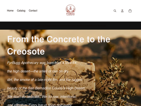fyrbugg-apothecary.com homepage screenshot