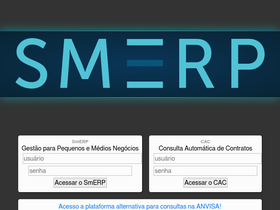 'smerp.com.br' screenshot