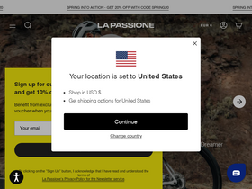 'lapassione.cc' screenshot