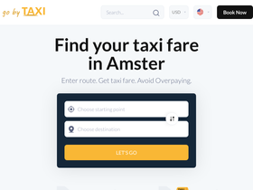 'gobytaxi.com' screenshot