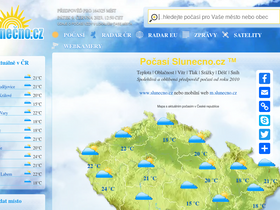 'slunecno.cz' screenshot