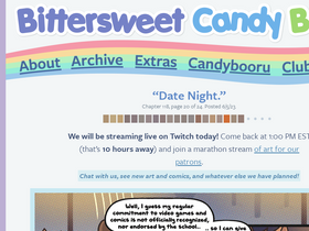 'bittersweetcandybowl.com' screenshot