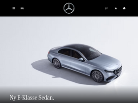 'mercedes-benz.dk' screenshot