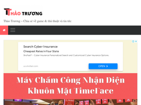 'thaotruong.com' screenshot