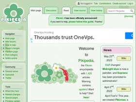 'pikminwiki.com' screenshot