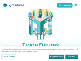 'synfutures.com' screenshot
