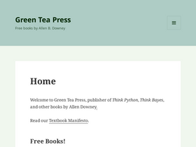 'greenteapress.com' screenshot