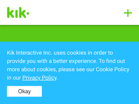 'kik.com' screenshot