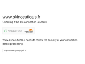 'skinceuticals.fr' screenshot