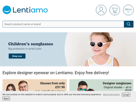 'lentiamo.co.uk' screenshot