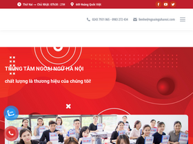 'ngoainguhanoi.com' screenshot