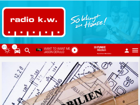'radiokw.de' screenshot