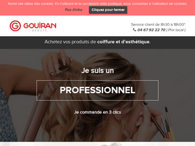 'gouiran-beaute.com' screenshot