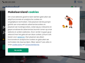 'makelaarsland.nl' screenshot
