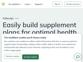 'fullscript.com' screenshot