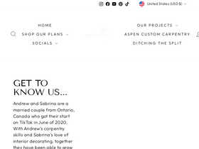 aspenackley.com homepage screenshot