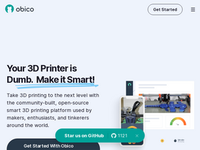 'obico.io' screenshot