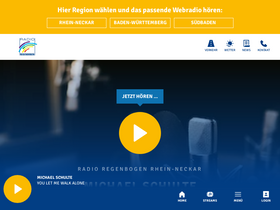 'regenbogen.de' screenshot