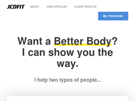 'jcdfitness.com' screenshot
