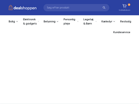 Dealshoppen homepage screenshot