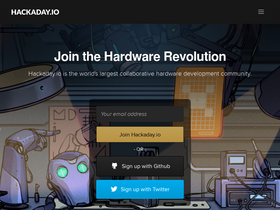 'hackaday.io' screenshot