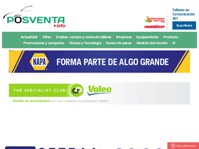'posventa.info' screenshot